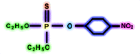 Parathion - An axample of an acetylcholinesterase inhibitor